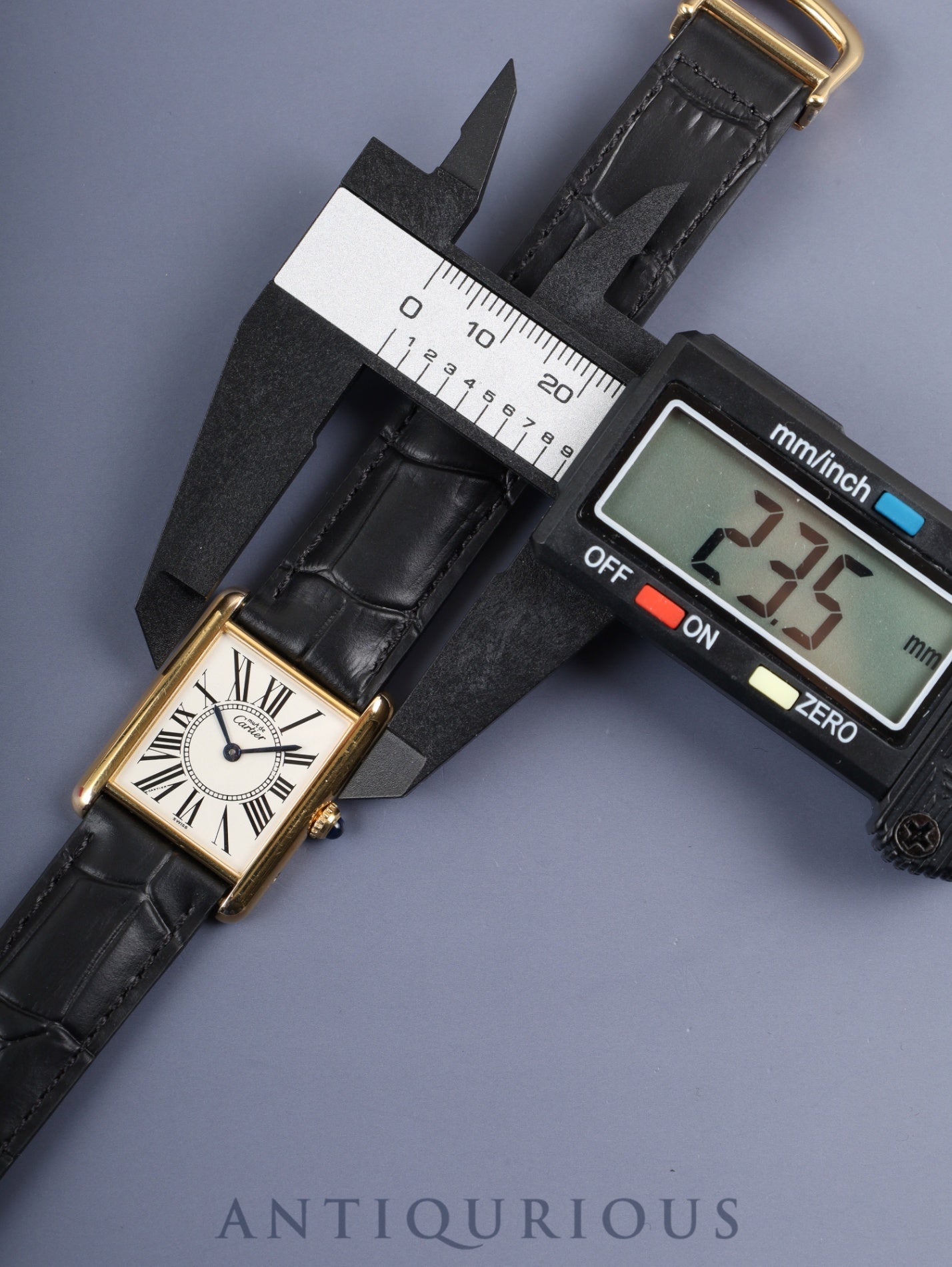 カルティエ マストタンク LM W1005654/590005 クォーツ Cal.690 SV925