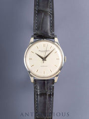IWC オールドインター ラウンド 自動巻き Cal.C.853 SS 革 社外尾錠（SS）シルバー文字盤 オーバーホール済み アイダブリュシー