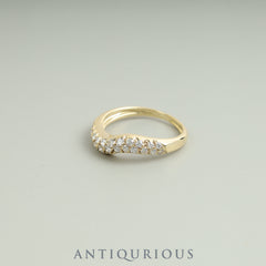 Van Cleef & Arpels ring pave diamonds