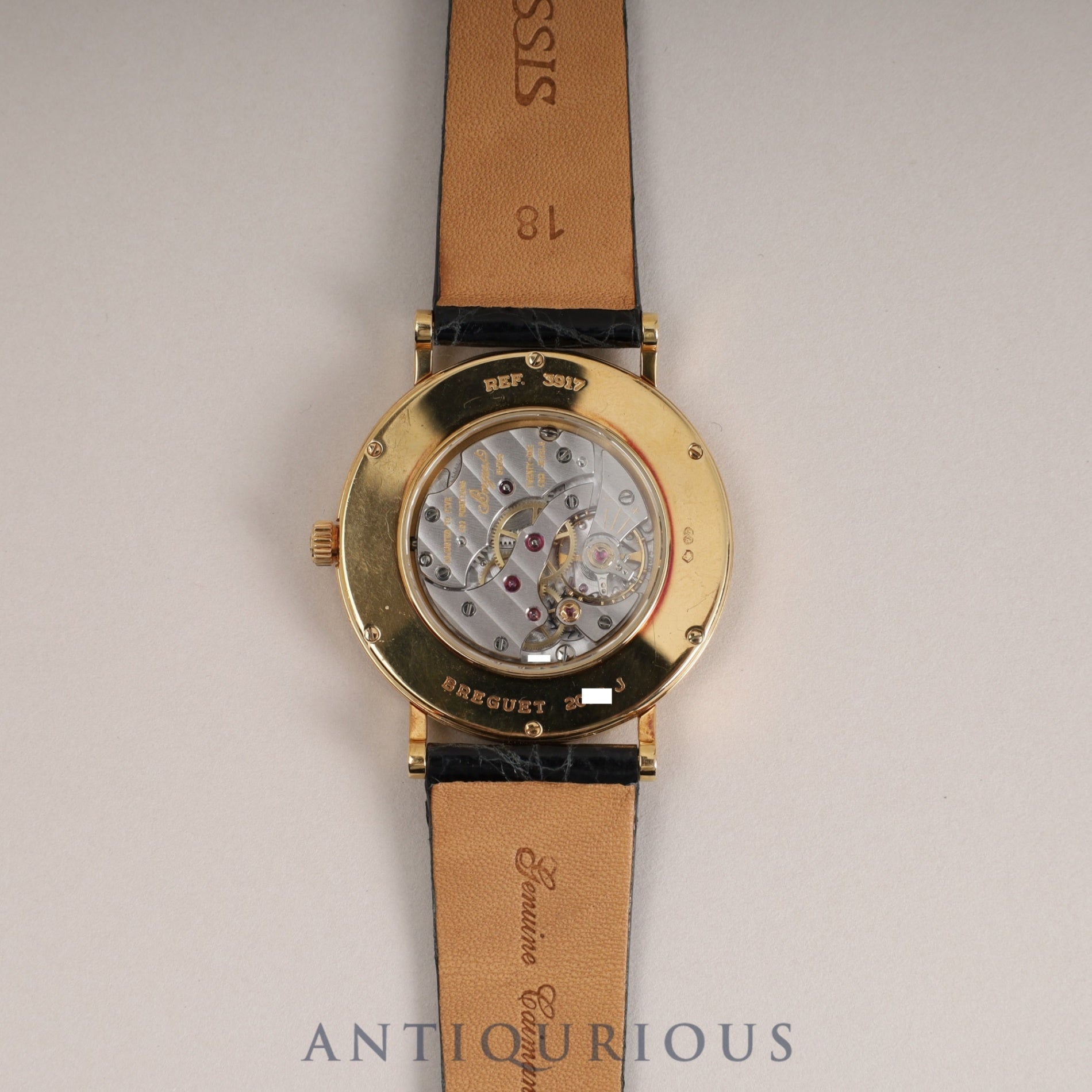 Breguet 3917 Classic 3917 Manual winding Cal.818/5 750YG Leather