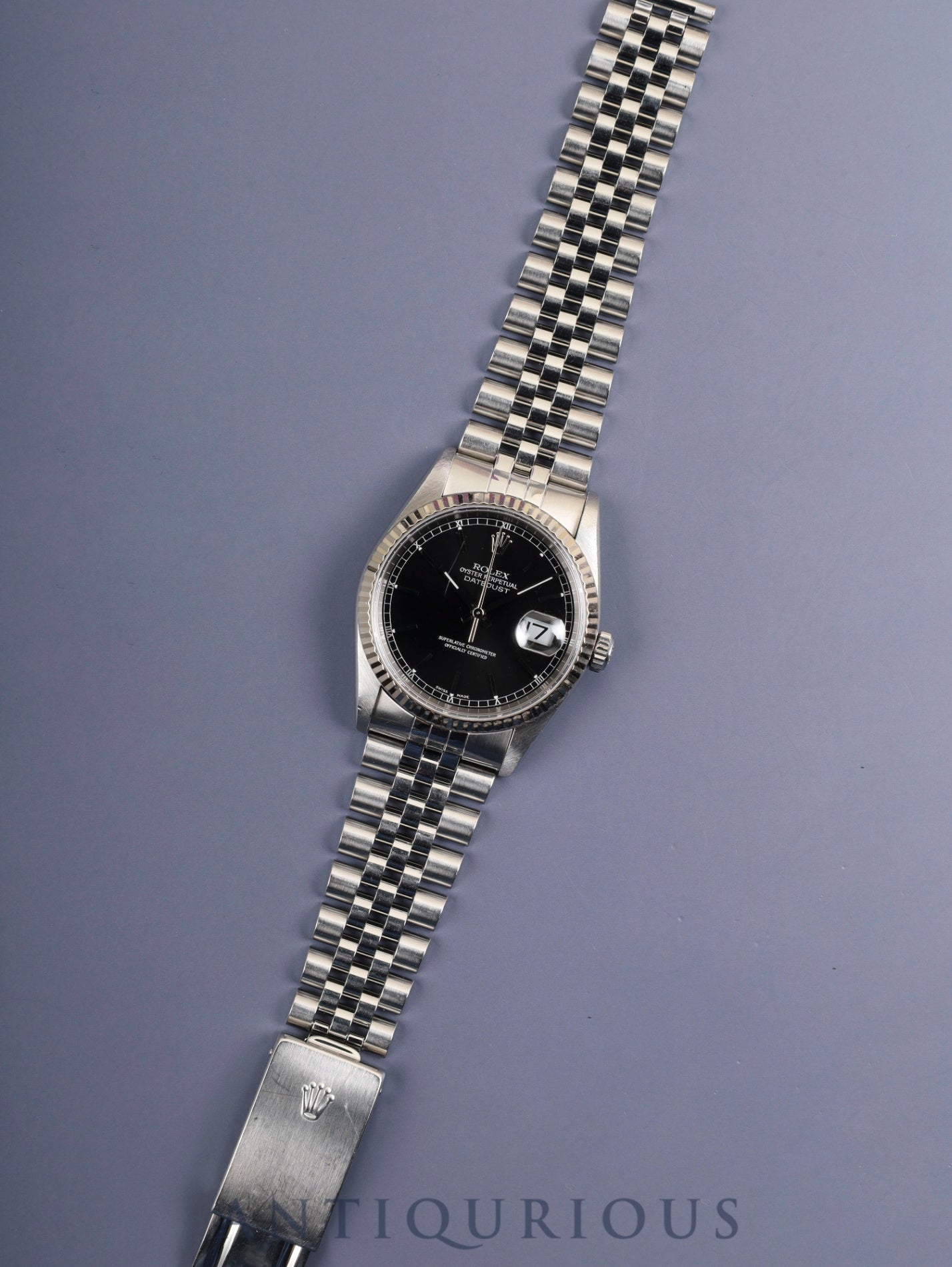 ロレックス デイトジャスト 16234 自動巻き Cal.3135 SS/WG SS