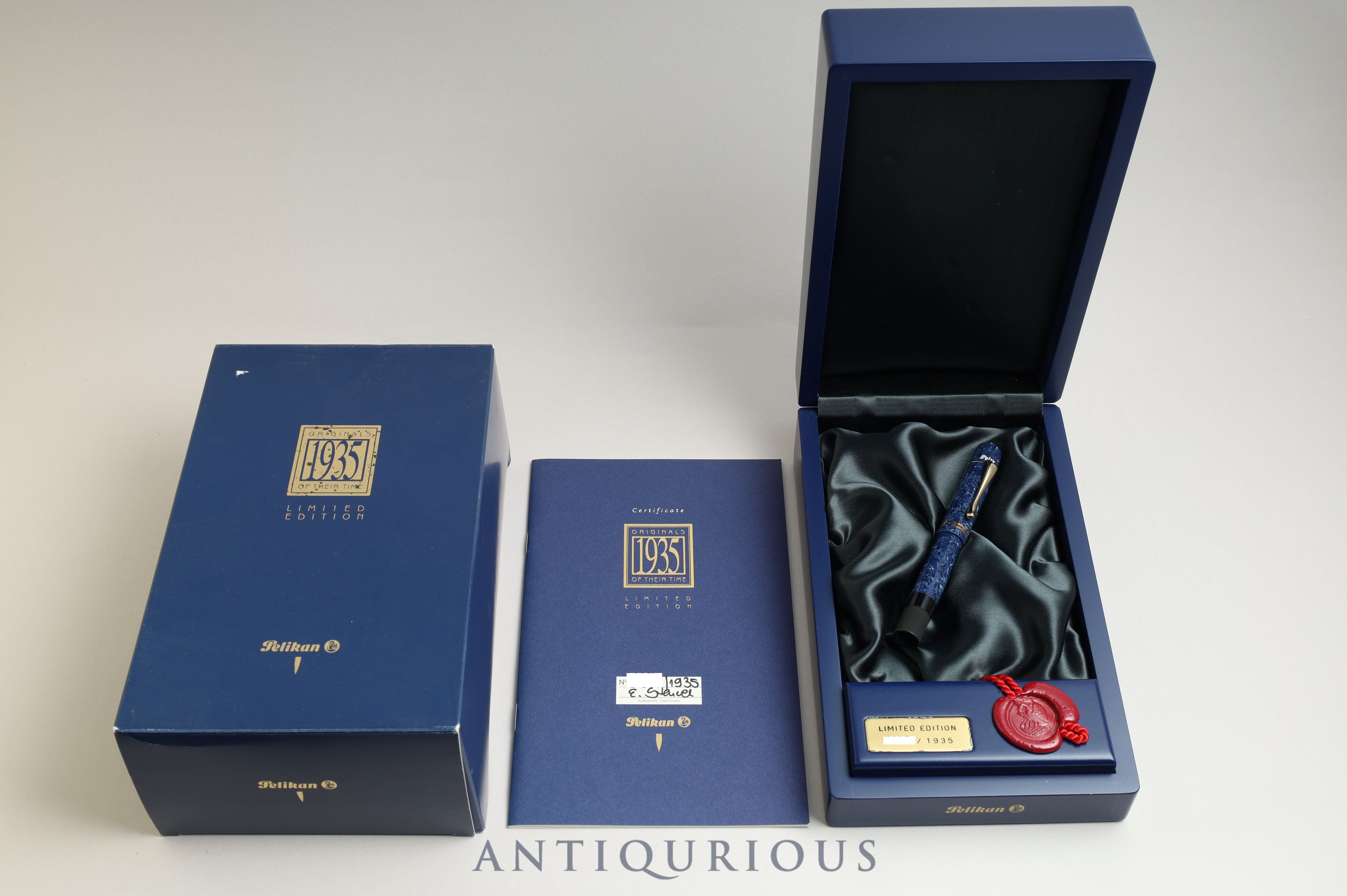 ペリカン 万年筆 1935 Limited Edition | 東京銀座のヴィンテージウォッチ専門店 - ANTIQURIOUS