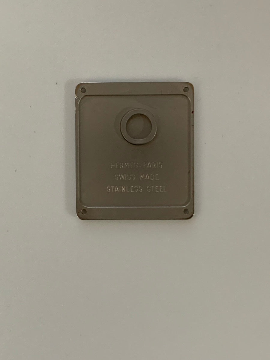 エルメス ケープコッド CC2.710 クォーツ Cal.ETA266.111 SS 純正革ベルト（□J刻印：2006年） 純正尾錠（SS） シルバー文字盤 オーバーホール済み