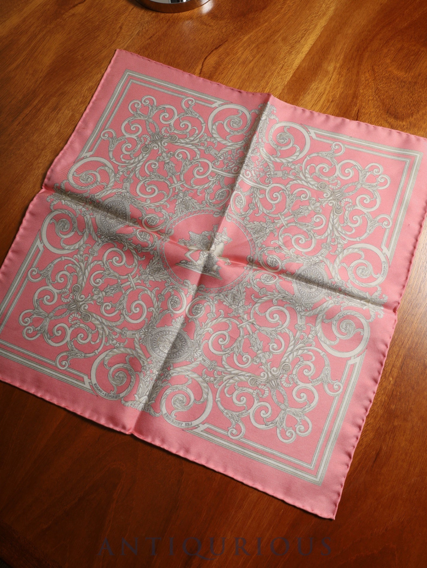 エルメス スカーフ カレ45 Les Tuileries チュイルリー公園 SILK100%