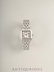 カルティエ パンテール SM W25033P5 / 1320 クォーツ  SS SS ホワイトローマン文字盤  箱 冊子 保証書（2000年）オーバーホール済み