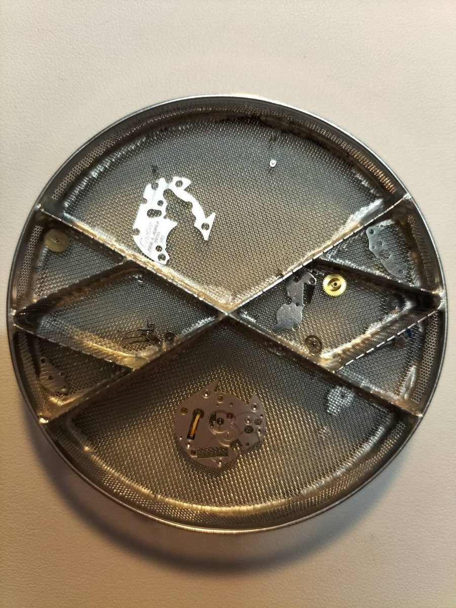 カルティエ タンクフランセーズ SM W51026Q3 / 2384 クォーツ Cal.057 SS SS ブラックローマン文字盤 箱 保証書（2003年）オーバーホール済み