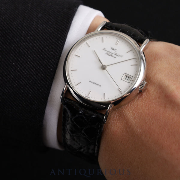 IWC ポートフィノ 3513 1 自動巻き Cal.37621 SS 革 純正尾錠（SS）ホワイト文字盤 オーバーホール済み ポートフィノ アイダブリュシー