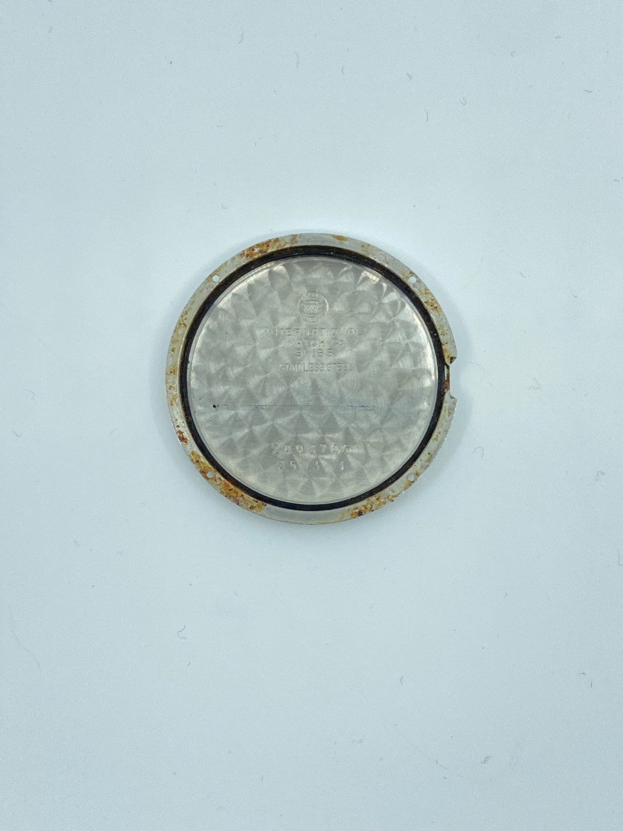 IWC Portofino IW351403 Automatic Caliber 37521 Stainless Steel Leather Strap with Genuine Stainless Steel Buckle, White Dial, Overhauled