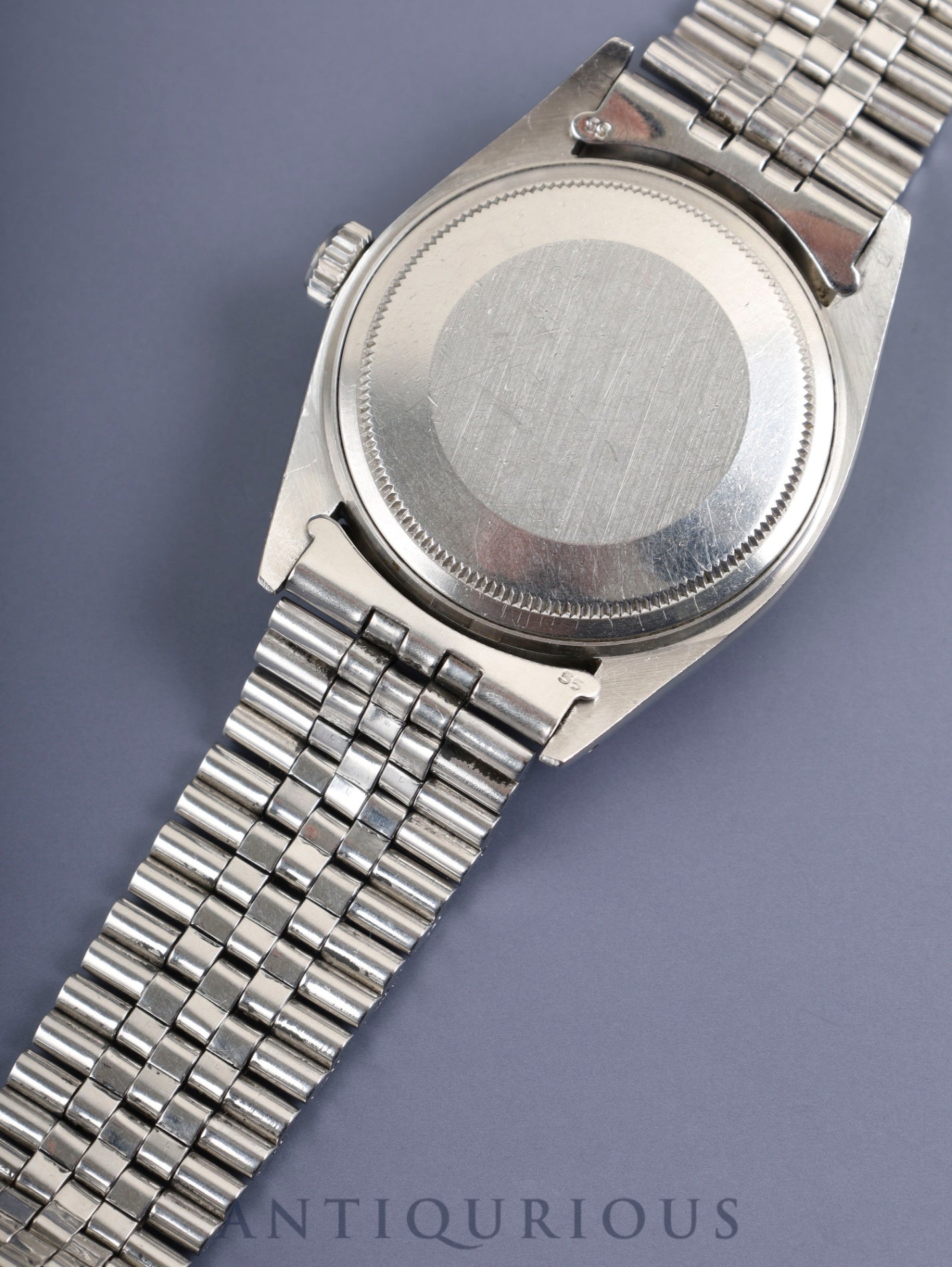 Rolex Datejust 1601 Automatic Caliber 1560 Stainless Steel/White Gold Stainless Steel Silver Dial No. 36 (1972) Overhauled