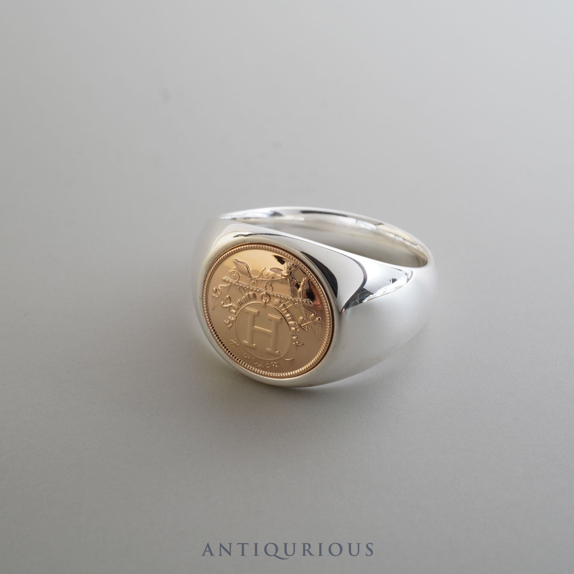 Hermes Ring Exlibris Chevalier PM