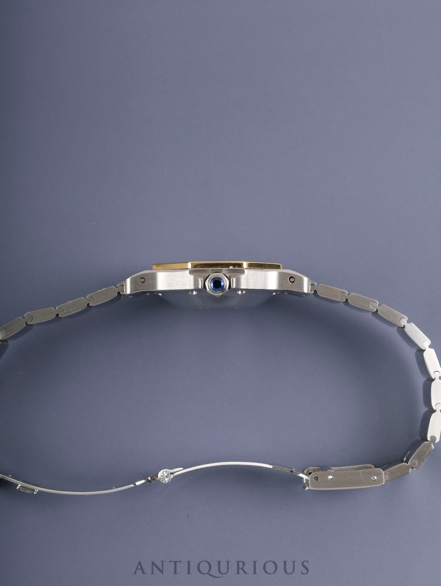 カルティエ サントス オクタゴン LM 2966 自動巻き Cal.077 SS/YG SS/YG ホワイトローマン文字盤 冊子 オーバーホール済み