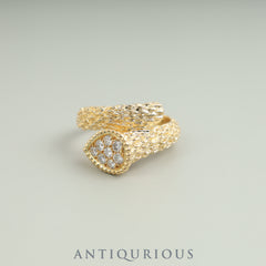 Boucheron Ring Serpent Bohème Diamond Vintage