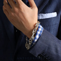 Hermes Bracelet Chaine d'Ancre GM 16 links Margiela period SV925 box