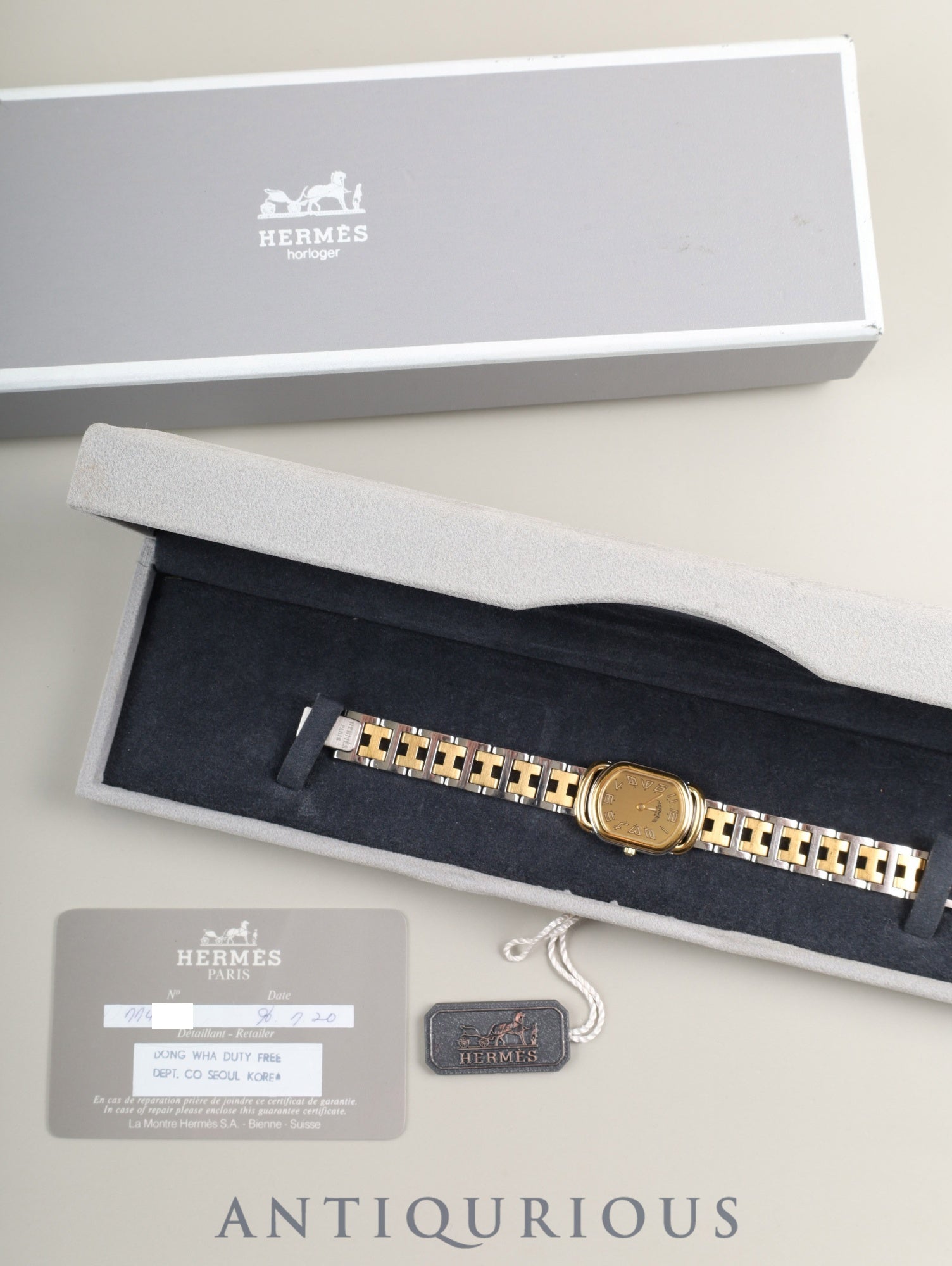 エルメス ラリーの腕時計（HERMES）| 東京銀座のヴィンテージドレス