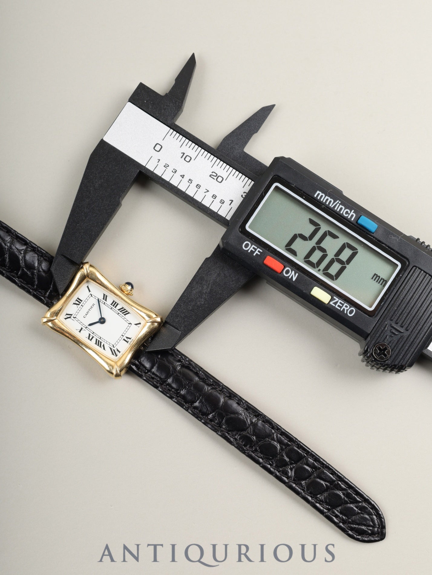 Cartier Bamboo Coussin Manual Winding Caliber 78-1 (ETA2512) AU750