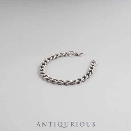 ティファニー ブレスレット ツイストロープチェーン スターリングシルバー