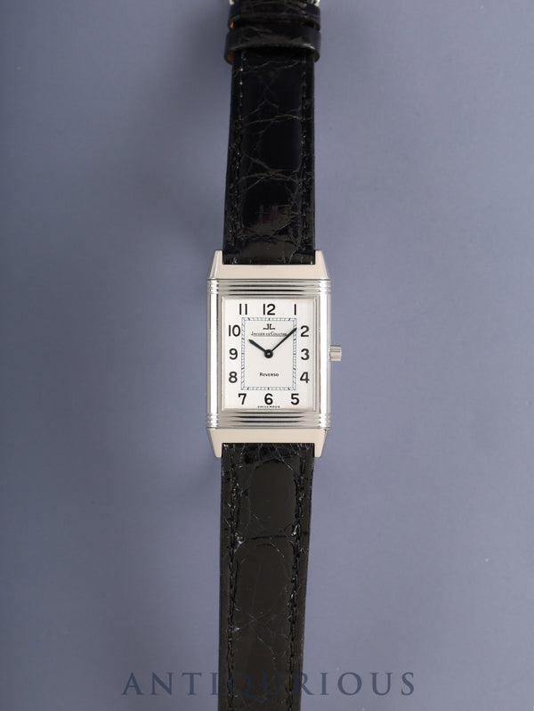 ジャガー・ルクルト レベルソ クラシック 250.8.86 / 250.840.862 手巻き Cal.864/1 SS 革 純正Dバックル（SS）シルバーアラビア文字盤 オーバーホール済み