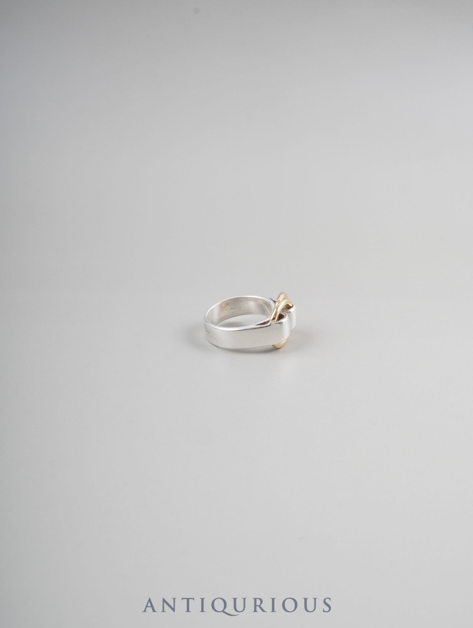 エルメス リング ドゥザノー SV925/750 約10.5号