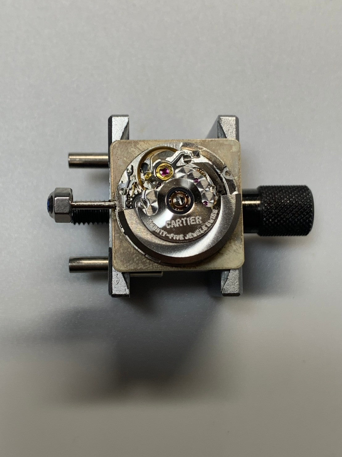 Cartier Santos Carrée LM 2961 Automatic Cal.ETA2671 SS/YG SS/YG White Roman Dial (SWISS marking) Box, Booklets, International Lifetime Guarantee (1981 / with name), Cartier Repair Invoice (2000) Overhauled