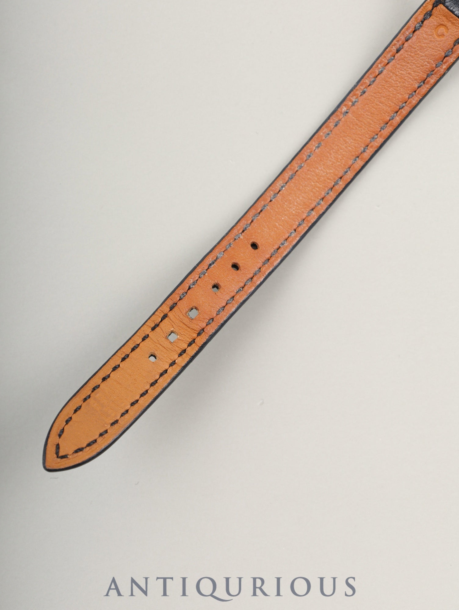 エルメス ギャロップ GA1.210 クォーツ SS 純正革ベルト（C刻印：2018年） 純正尾錠（SS）シルバー文字盤 オーバーホール済み