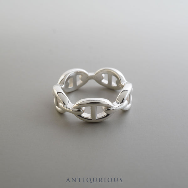 Hermes Ring Chaine d'Ancre Anchaine