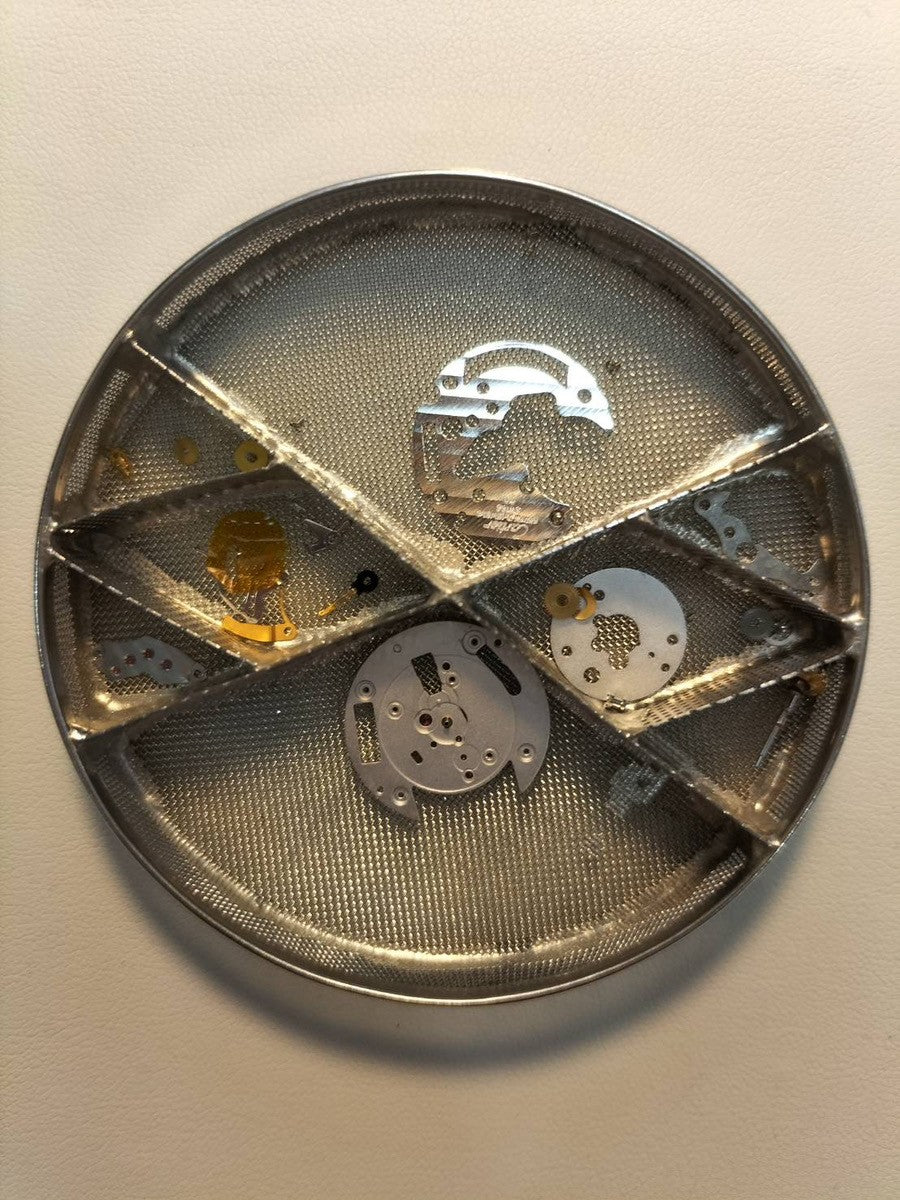 カルティエ マストタンク LM 590005 クォーツ Cal.90 SV925 革 純正尾錠（GP）オパラン文字盤 オーバーホール済み   新品仕上げ済み