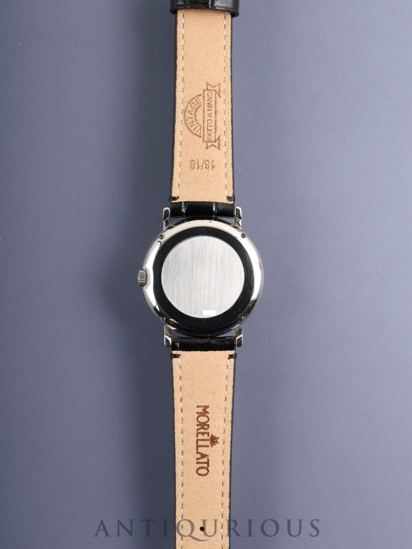 IWC Portofino IW351320 Automatic Caliber C37521 Stainless Steel Leather Strap with Genuine Stainless Steel Buckle, White Dial, Overhauled