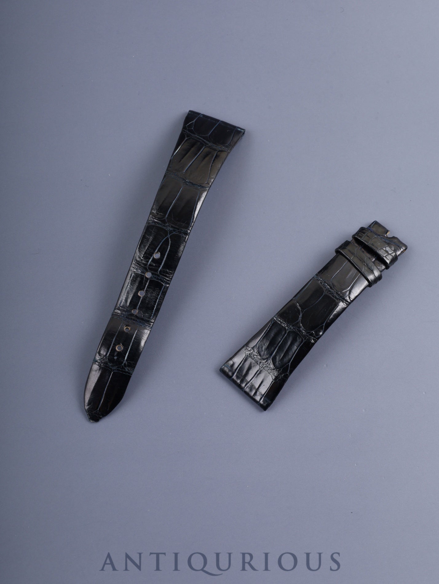 ロレックス チェリーニ 4014 手巻き Cal.1600 750WG 革 純正尾錠（GP） ブルー文字盤 35番台（1972年）オーバーホール済み