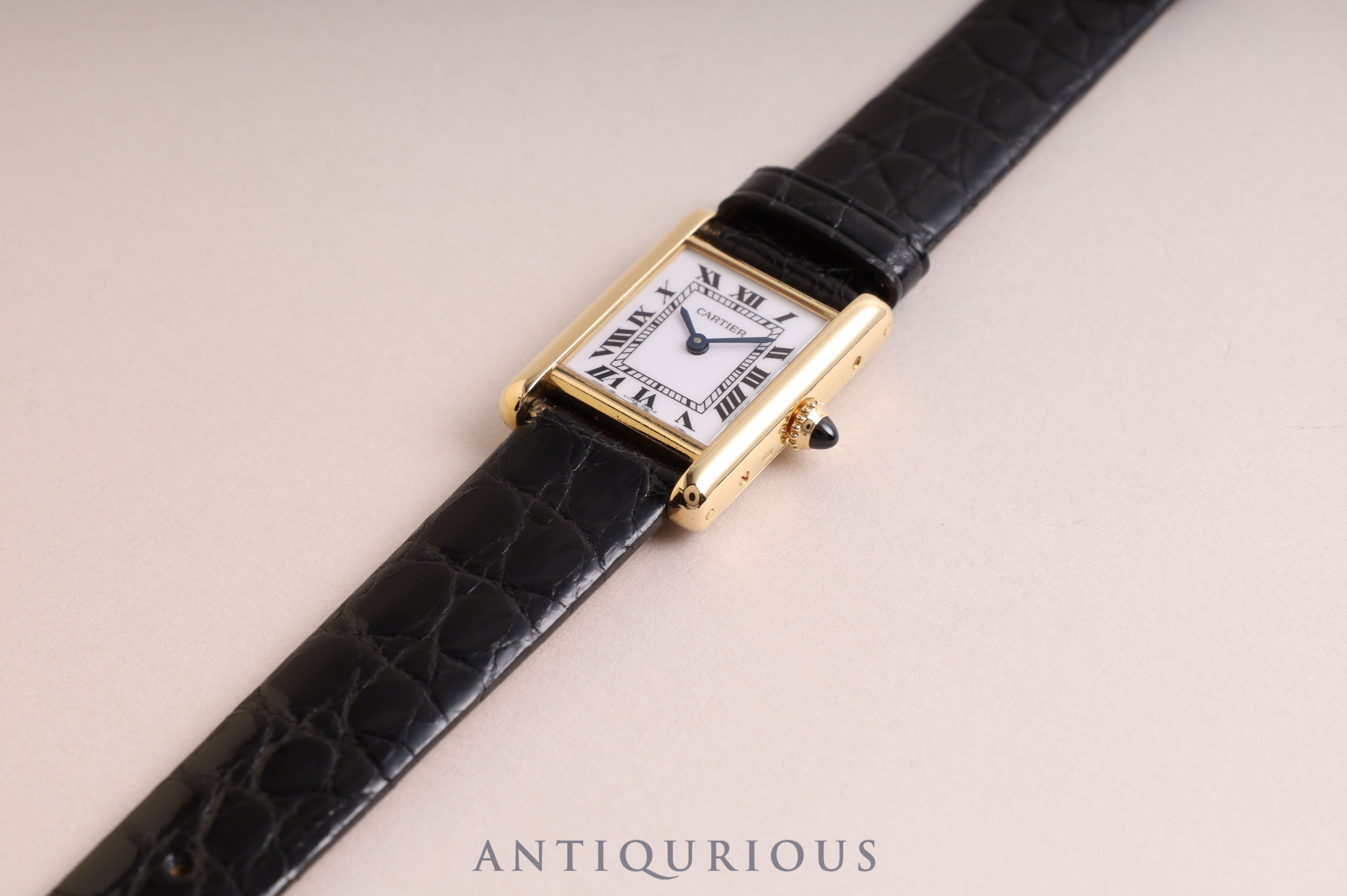 CARTIER Cartier Tank Louis Cartier MM YG Manual winding Complete service completed in May 2023