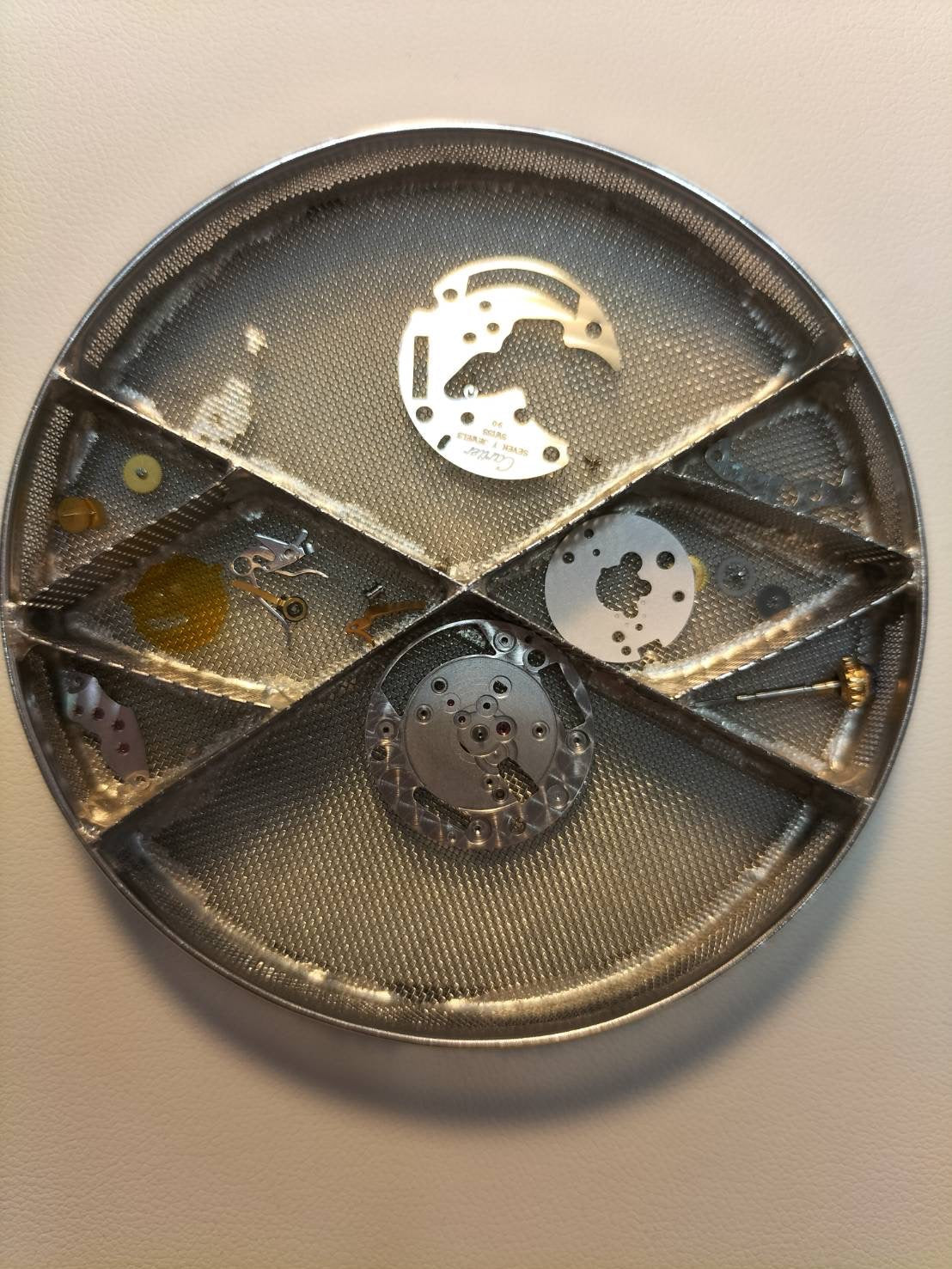 カルティエ マスト ヴァンドーム VLC LM 590003 クォーツ Cal.90 SV925 革 純正ピンバックル（GP）アラビア文字盤 オーバーホール済み