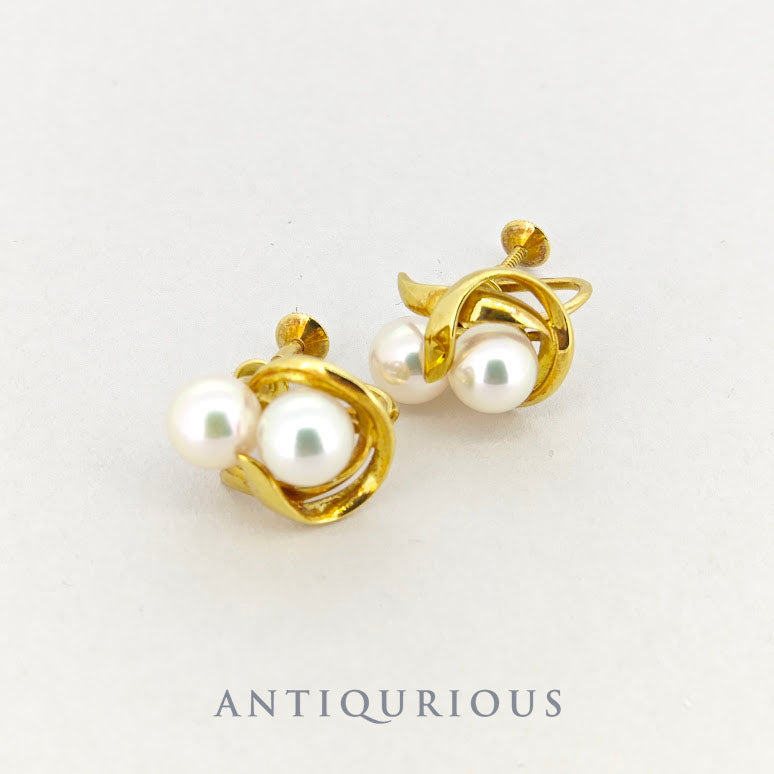 MIKIMOTO Mikimoto earrings pearl