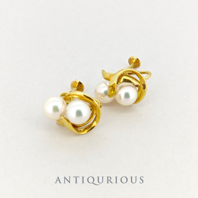 Mikimoto Earrings Pearl