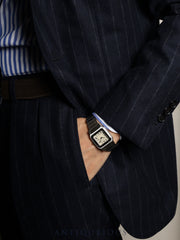 カルティエ サントス ガルベ LM 9172960 自動巻き Cal.2671 SS SS アイボリーローマン文字盤 箱 冊子 オーバーホール済み