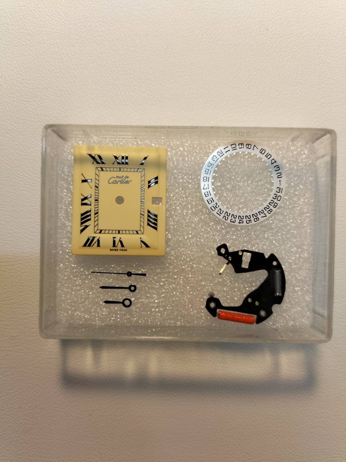 カルティエ マストタンク GM（XL） 2413 クォーツ Cal.687 SV925 革 純正尾錠（GP）アイボリーローマン文字盤 （SWISS MADE表記） オーバーホール済み