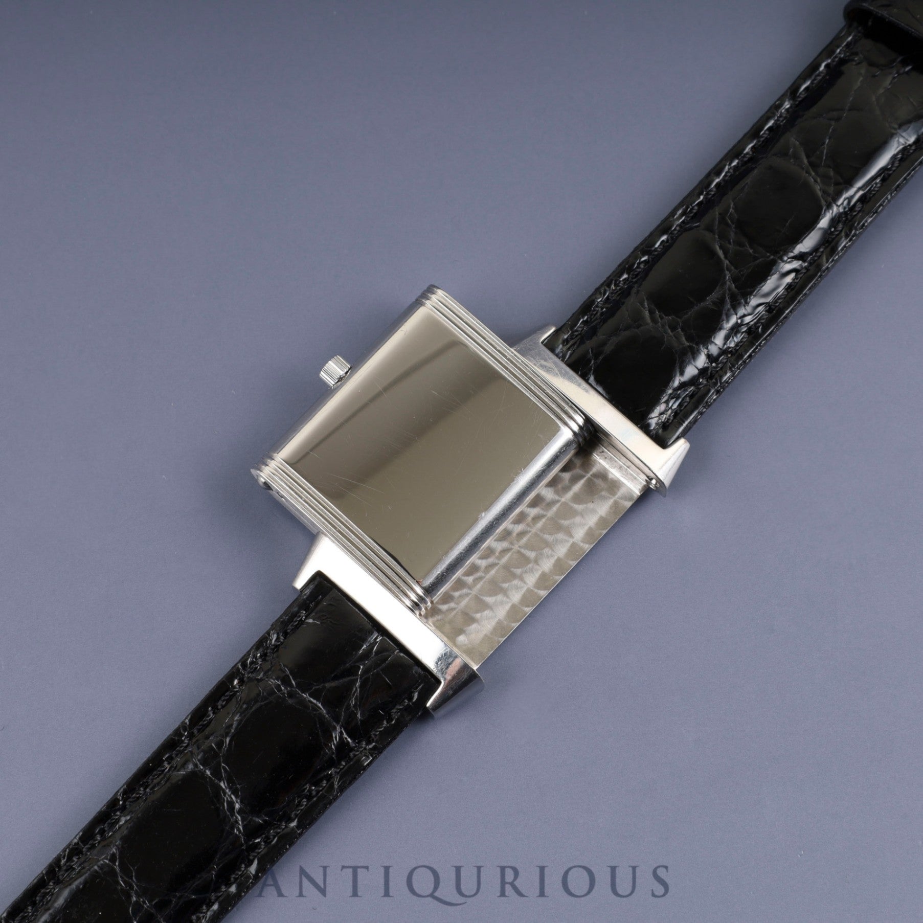 ジャガー・ルクルト  レベルソ クラシック 250.8.86 手巻き Cal.846/1 SS 純正Dバックル （SS） 23mm×38mm シルバーアラビア文字盤 オーバーホール済み