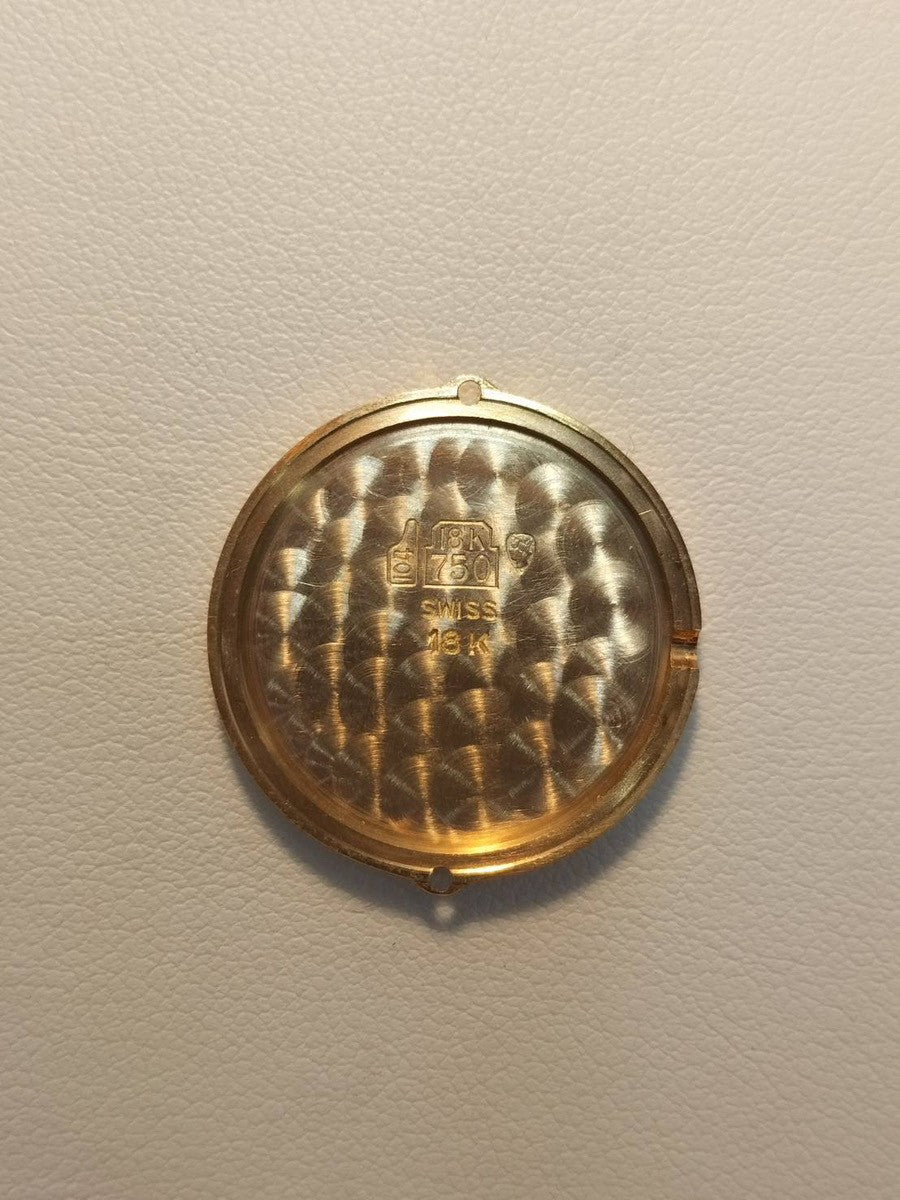 Cartier Vendôme Trinity VLC SM 81004 Quartz Caliber 690 750 with genuine leather strap and genuine buckle (GP). White Roman dial with genuine strap. (Unused) Overhauled.