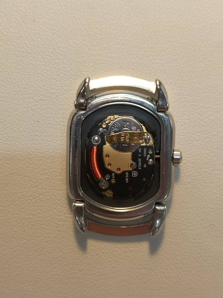 エルメス ラリー RA1.210 クォーツ Cal.976.001 SS SS ホワイト文字盤