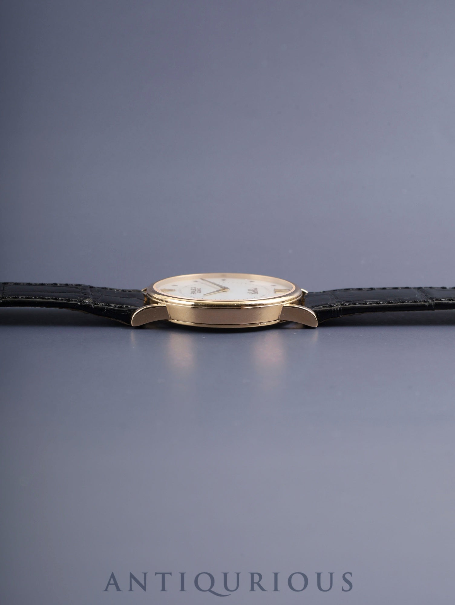 Rolex Cellini 5115/8 Manual Winding Cal.1602 18K 750YG Original Leather Strap Original Pin Buckle (750YG) Ivory Dial (SWISS MADE) A-serial (1998-1999) International Service Guarantee Card Overhauled