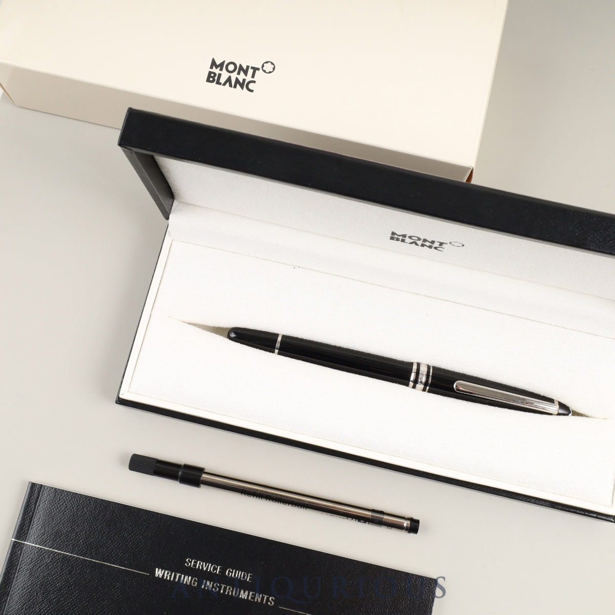 モンブラン ボールペン マイスターシュテュック ピックス MB2865 キャップ式 箱 保証書（2015年） 未使用純正リフィル