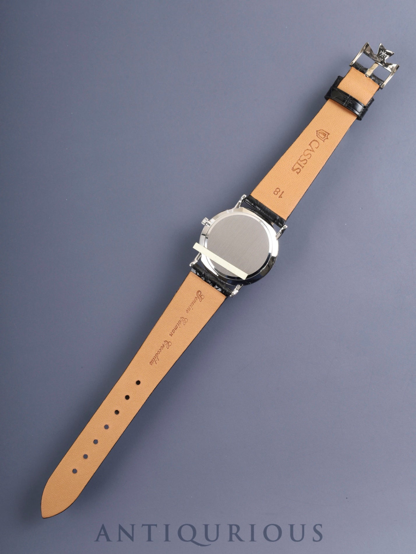 ヴァシュロン・コンスタンタン パトリモニー 33093/3 手巻き Cal.1003/2 750WG 革 純正ピンバックル（750WG）ホワイトローマン文字盤 ケース 純正革ベルト オーバーホール済み