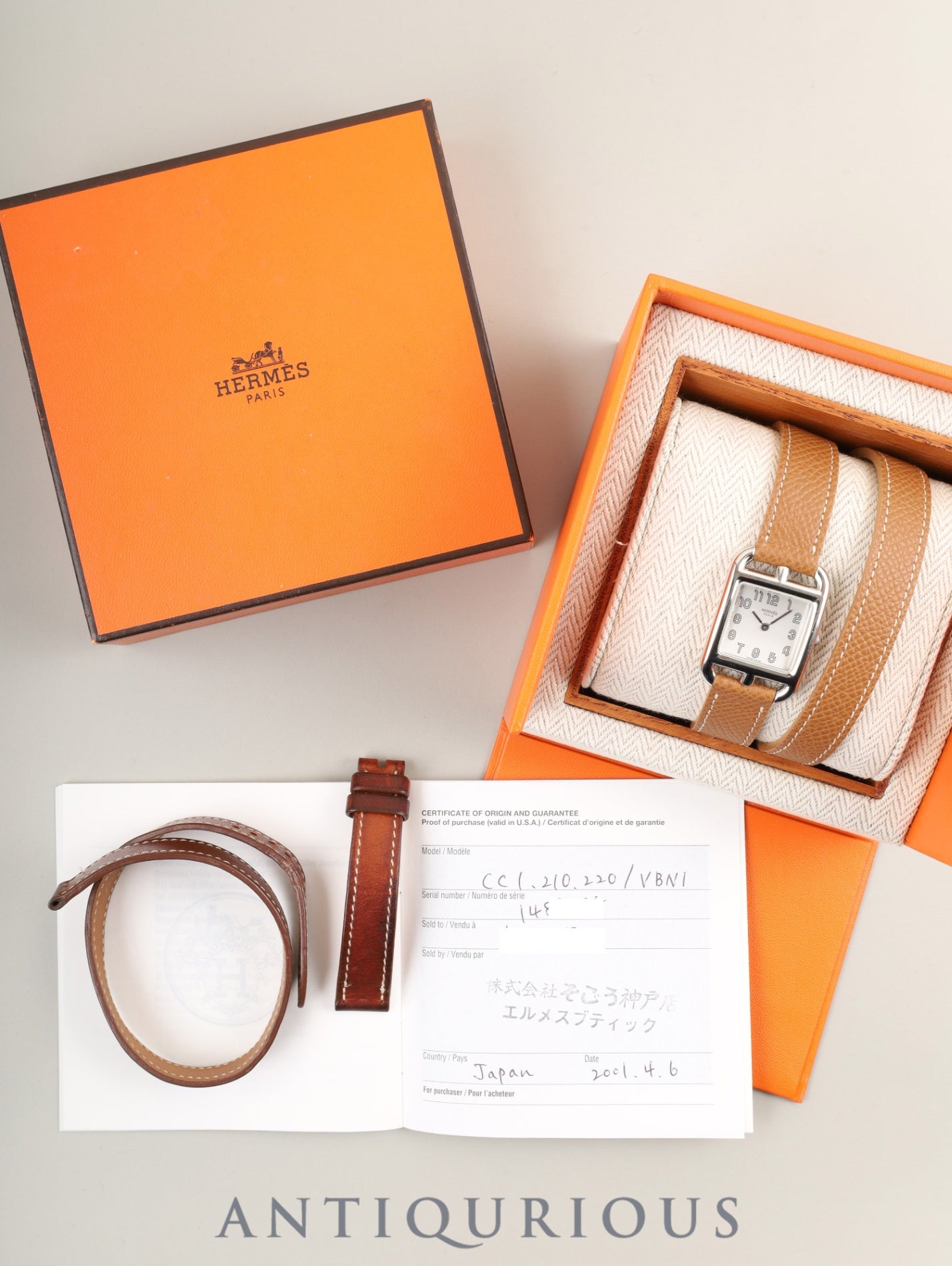エルメス ケープコッドの腕時計（HERMES）| 東京銀座のヴィンテージ
