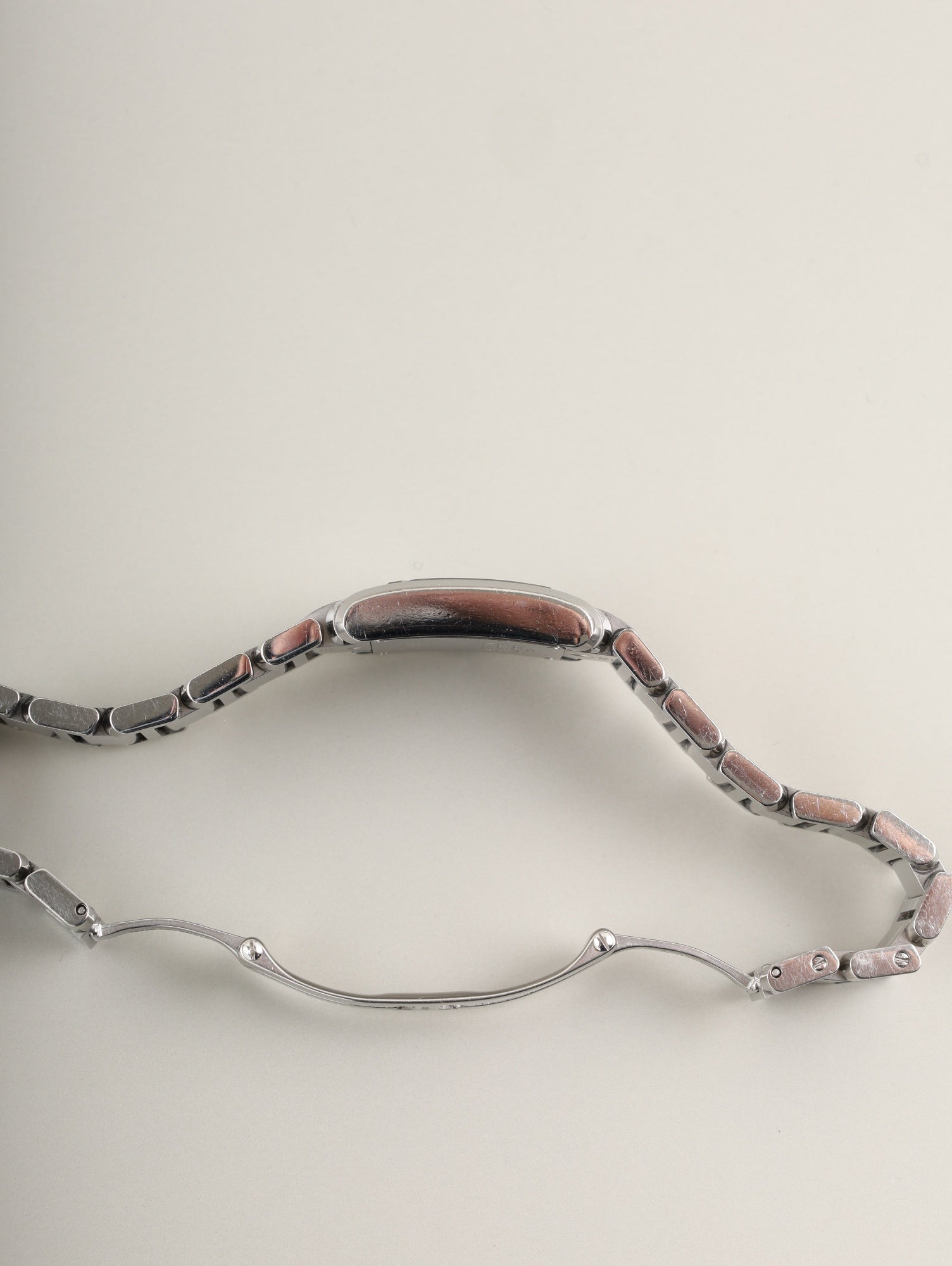 カルティエ タンクフランセーズ SM W51026Q3 / 2384 クォーツ Cal.057 SS SS ブラックローマン文字盤 箱 保証書（2003年）オーバーホール済み