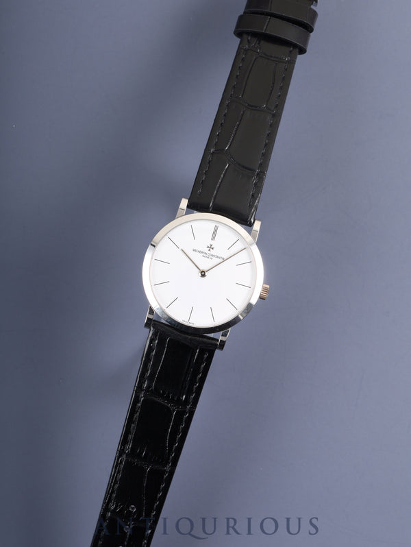 Vacheron Constantin Patrimony 33093/3 Manual Winding Cal.1003/2 750 Leather Genuine Buckle (750) White Dial Box Case Overhauled