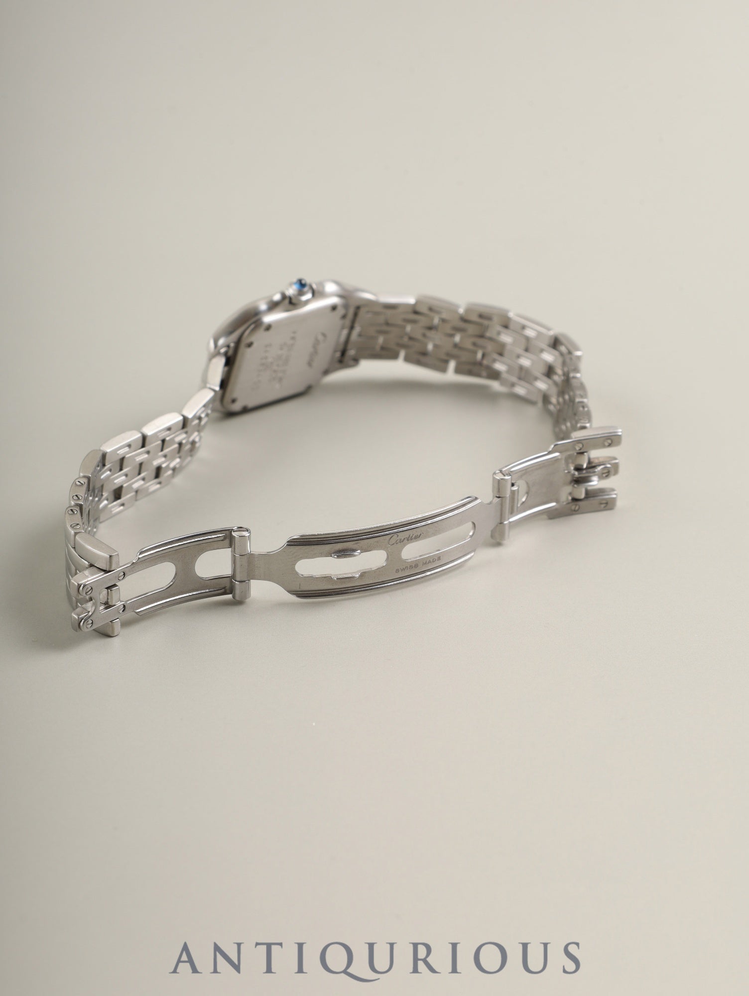 カルティエ パンテール SM W25033P5 / 1320 クォーツ  SS SS ホワイトローマン文字盤  箱 冊子 保証書（2000年）オーバーホール済み