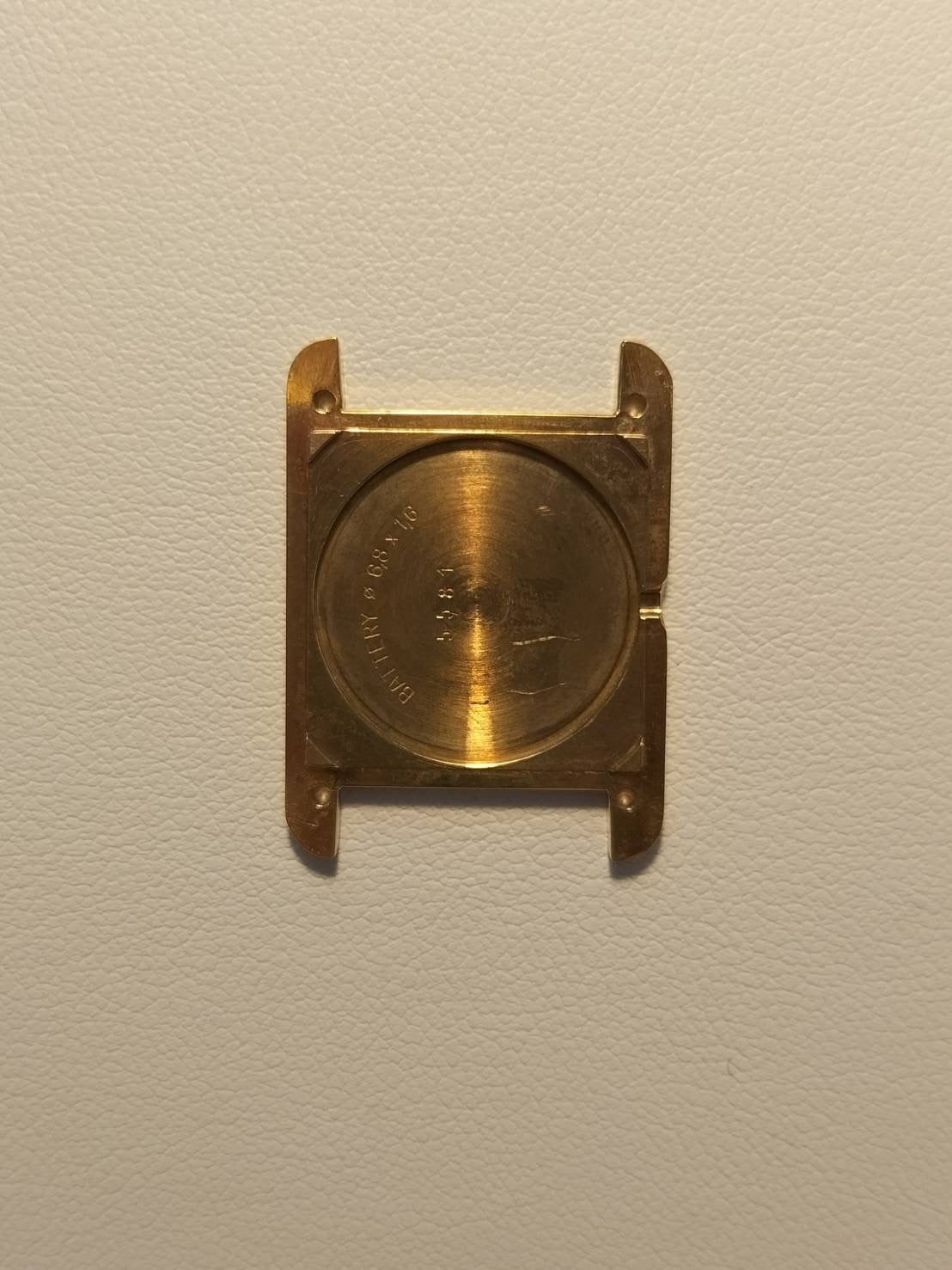 カルティエ マストタンク SM 557051 クォーツ Cal.057 SV925 革 純正尾錠（GP）ブラック飛びローマン文字盤（SWISS表記） オーバーホール済み