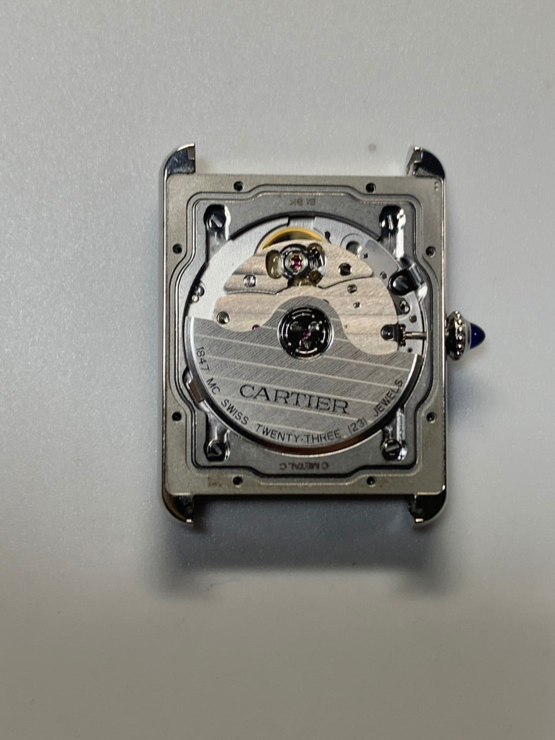 カルティエ タンクマスト XL WSTA0040/ 4324 自動巻き Cal.1847MC SS 純正革ベルト 純正Dバックル（SS）シルバーローマン文字盤（SWISS MADE表記） 箱 冊子 保証書（2022年）オーバーホール済み
