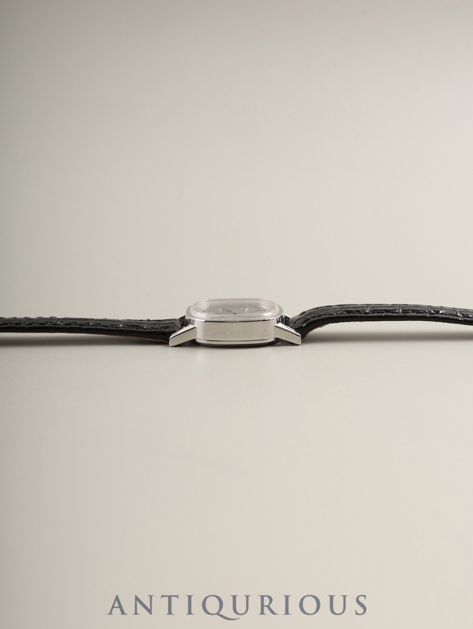 オメガ デ・ヴィル MF511.0454 手巻き Cal.1070 SS 革 純正尾錠（SS） シルバー文字盤  ケース オーバーホール済み