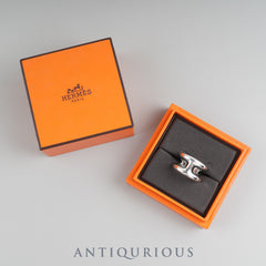 Hermes Ring Osmos PM SV925 #51 Size 10.5 24 Years Engraved