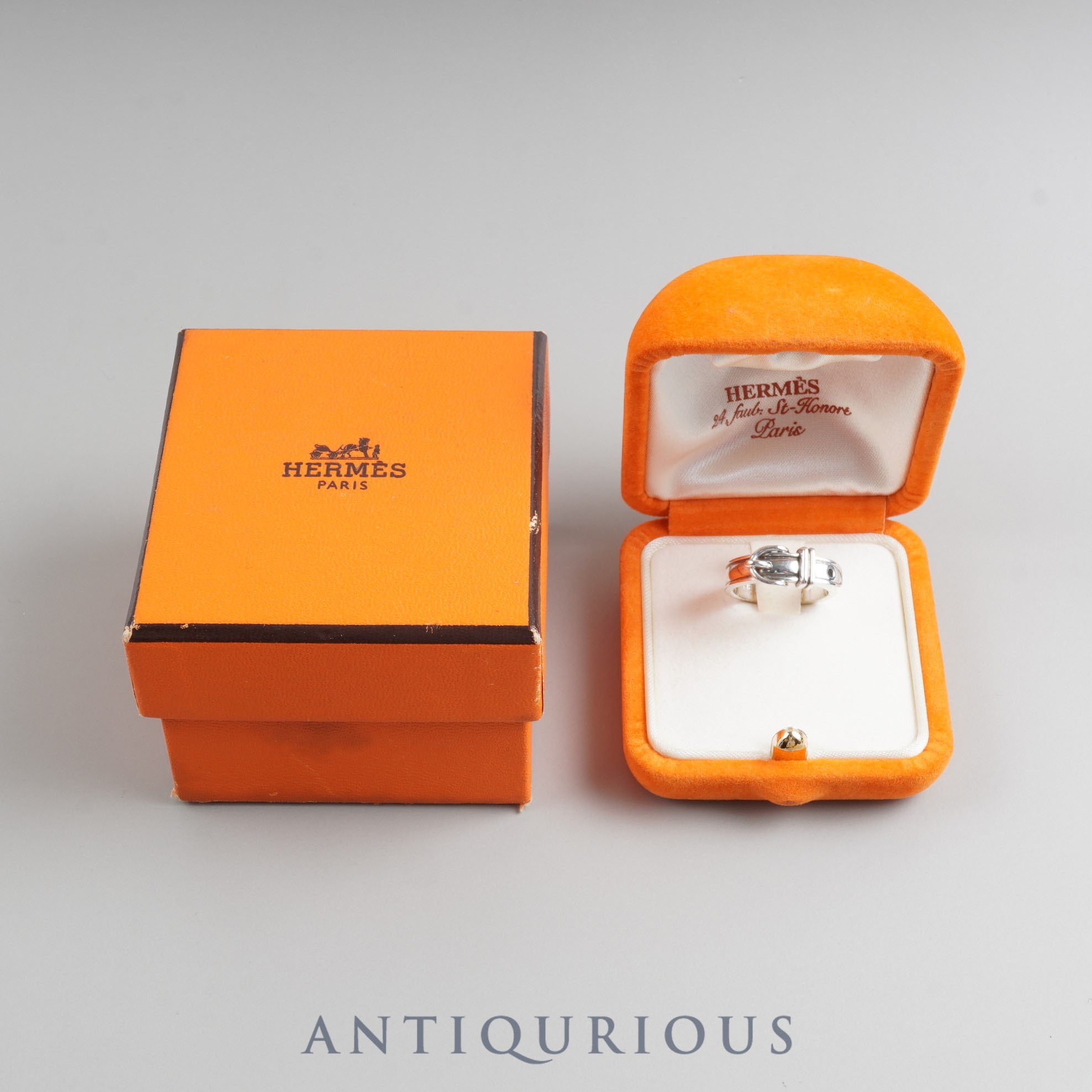 Hermes Ring Santur 925 #50 Box