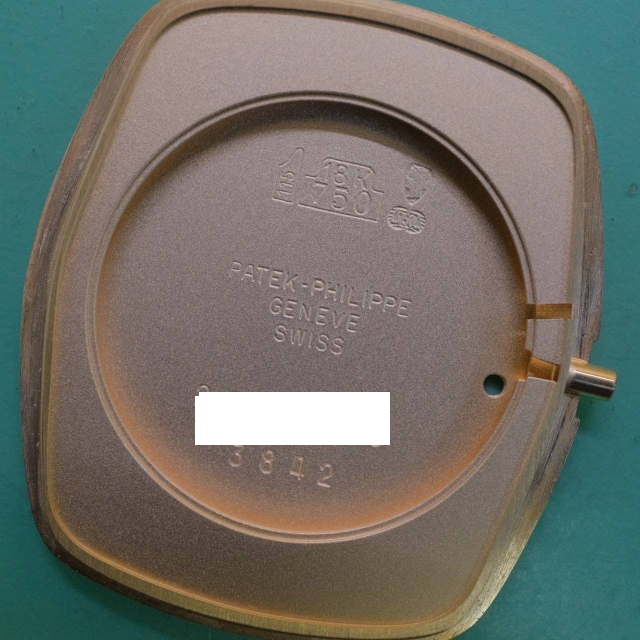 PATEK PHILIPPE GONDOLO 3842 Manual winding Cal.177 PG Leather Genuine buckle (750) Silver dial Box Case Warranty (2000)